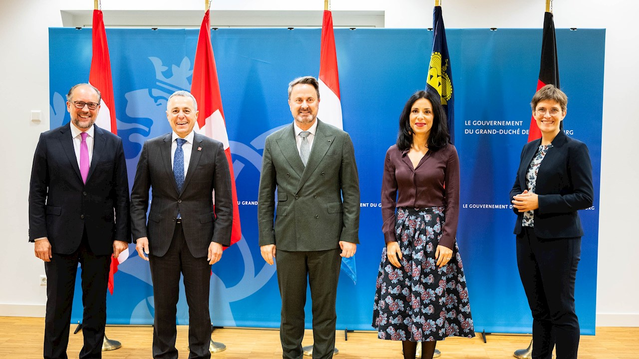 Dominique Hasler am Treffen der Aussenminister aus dem deutschsprachigen Raum&nbsp;, © regierung.li