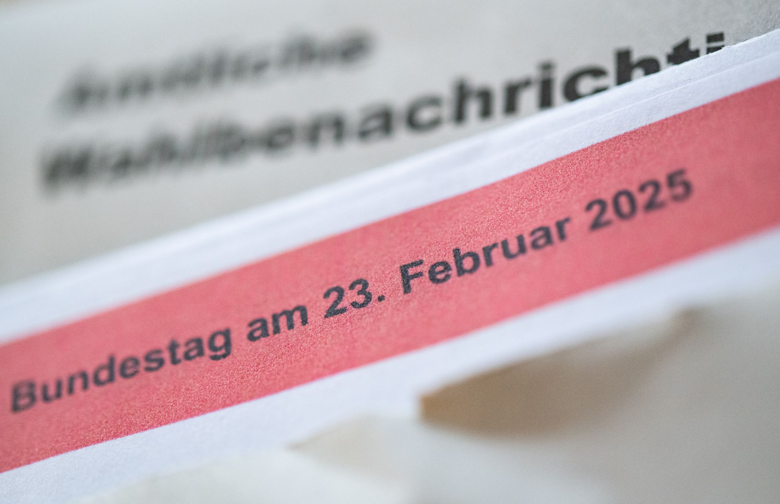 Viele Parteien wollen in Thüringen zur Bundestagswahl antreten. (Symbolbild)  , © Marijan Murat/dpa