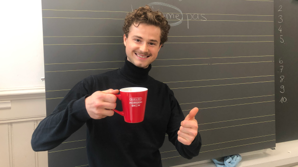 Kaffee-Lieferung ins Schulzimmer, © Radio Basilisk