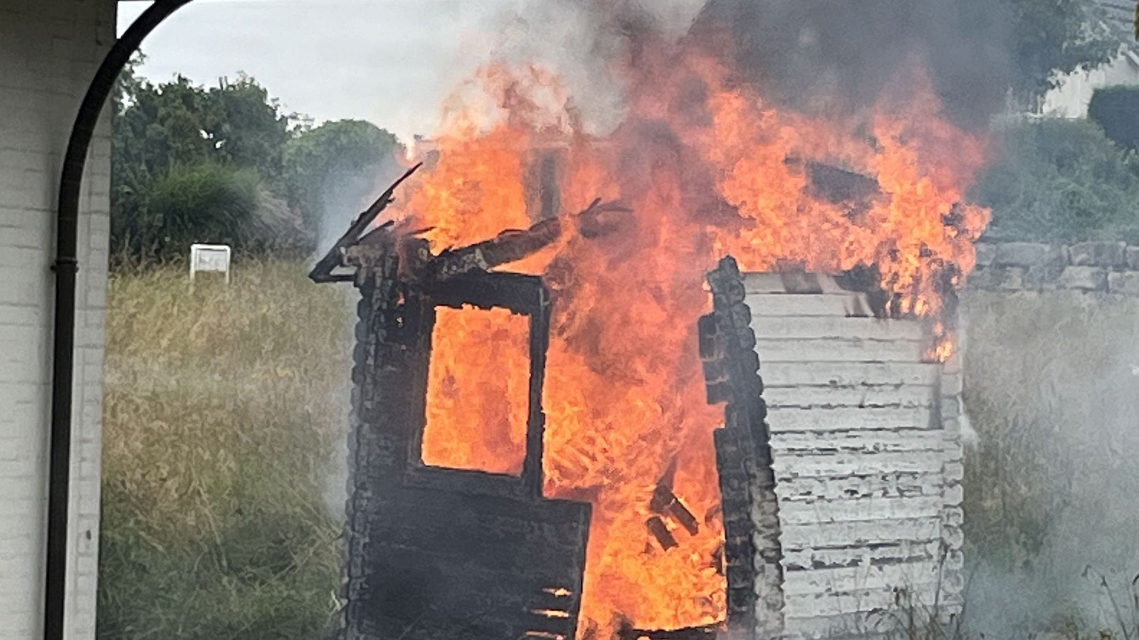 Brandstiftung in Anwil , © Polizei Basel-Landschaft