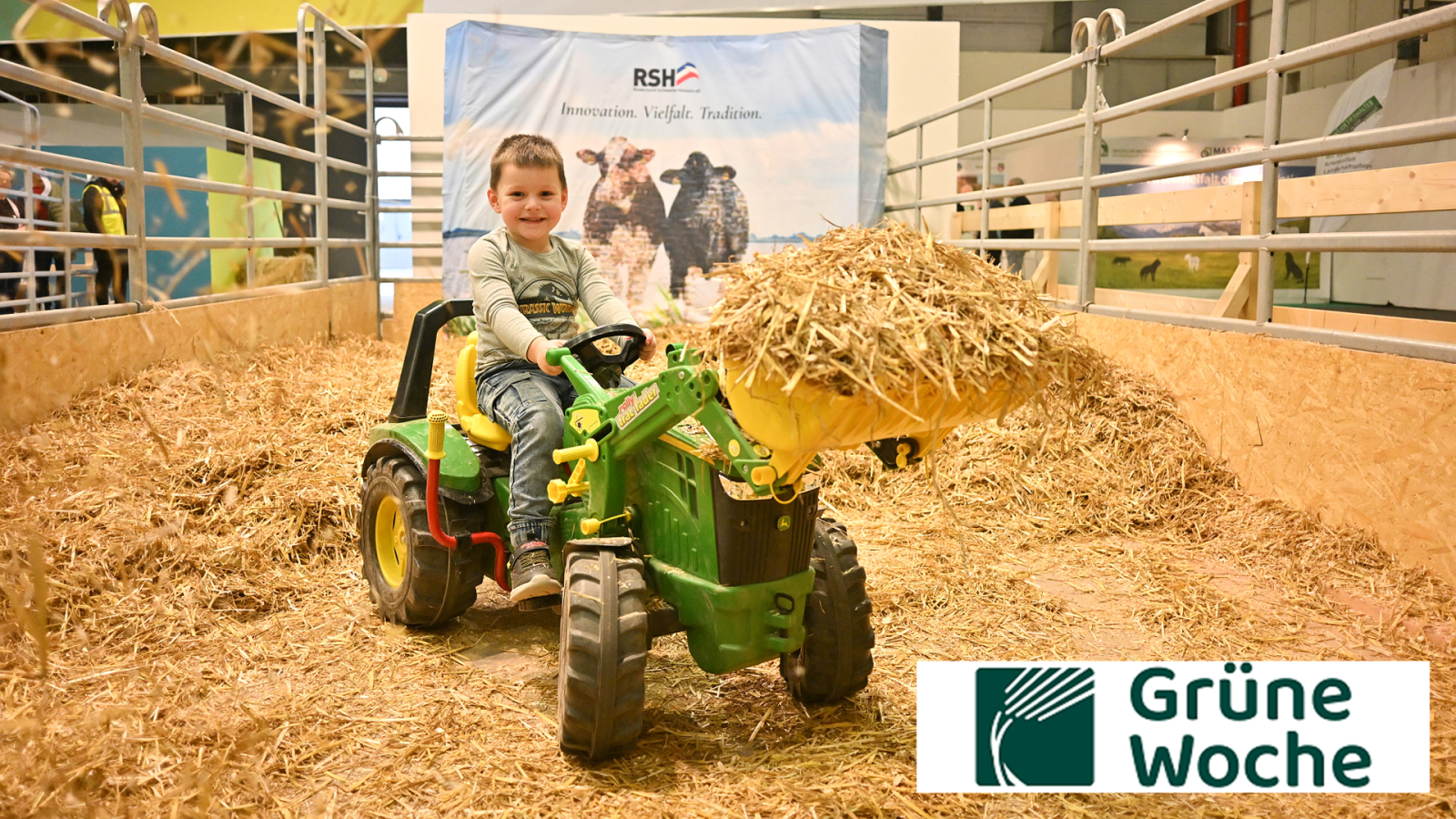 LIVESENDUNGEN von Radio TEDDY auf der "Grünen Woche" in Berlin