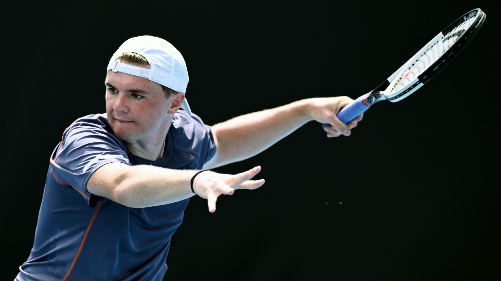 Dominic Stricker in Melbourne ausgeschieden, © KEYSTONE JOEL CARRETT