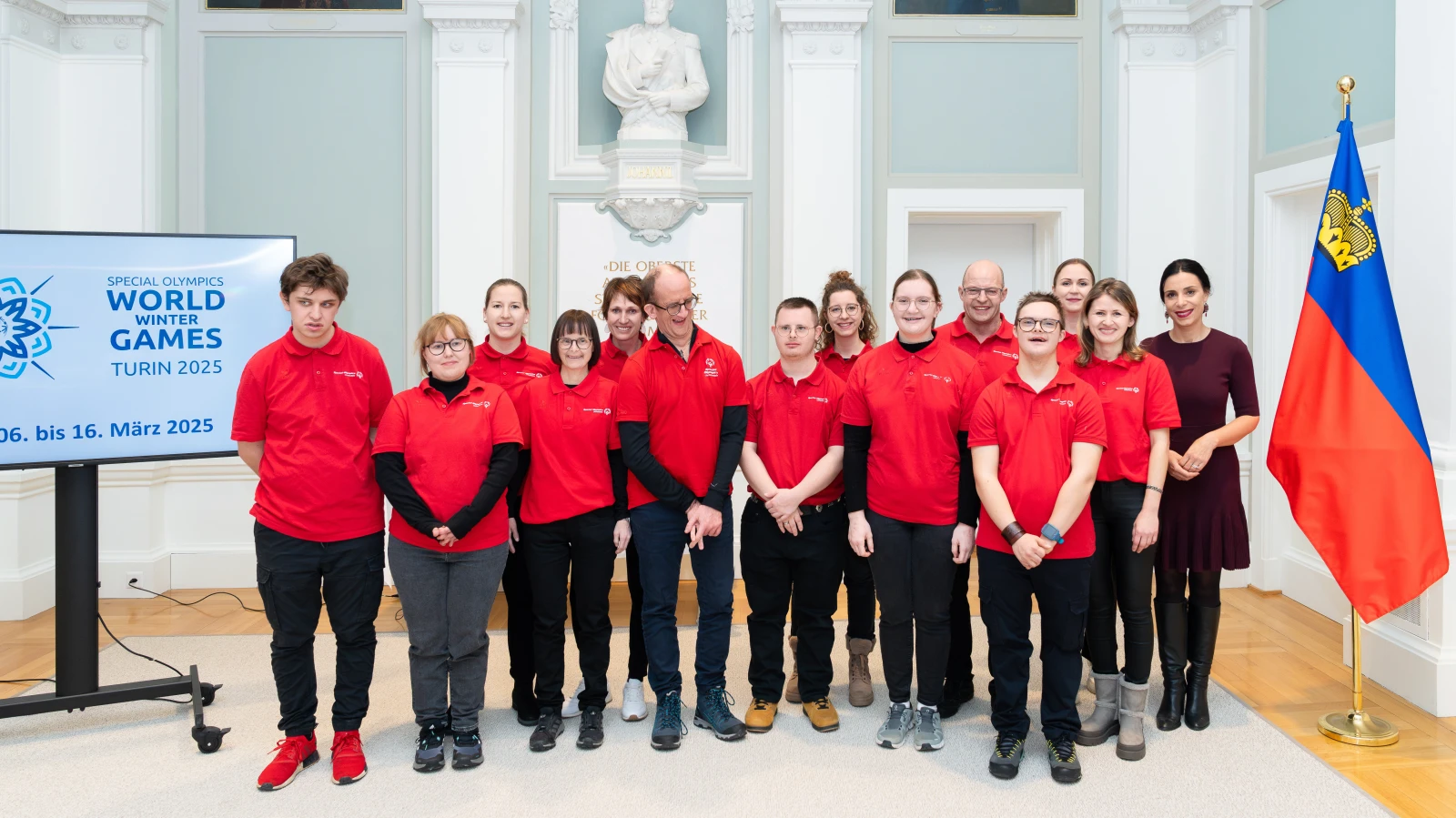 Special Olympics Athleten verabschiedet, © IKR Special Olympics Athleten verabschiedet, © IKR