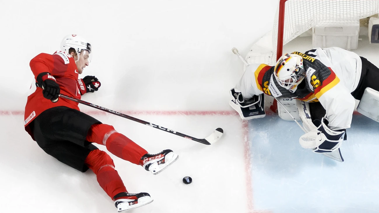 Eishockey WM Schweiz - Deutschland, © Keystone-SDA Eishockey WM Schweiz - Deutschland, © Keystone-SDA
