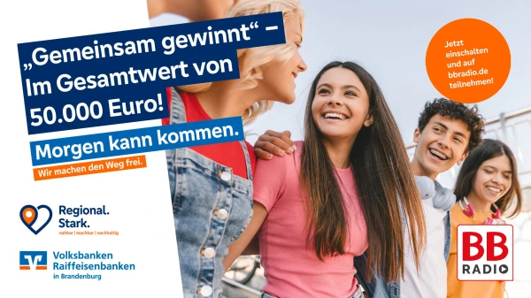 Gemeinsam gewinnt - Im Gesamtwert von 50.000 Euro! Gemeinsam gewinnt - Im Gesamtwert von 50.000 Euro!