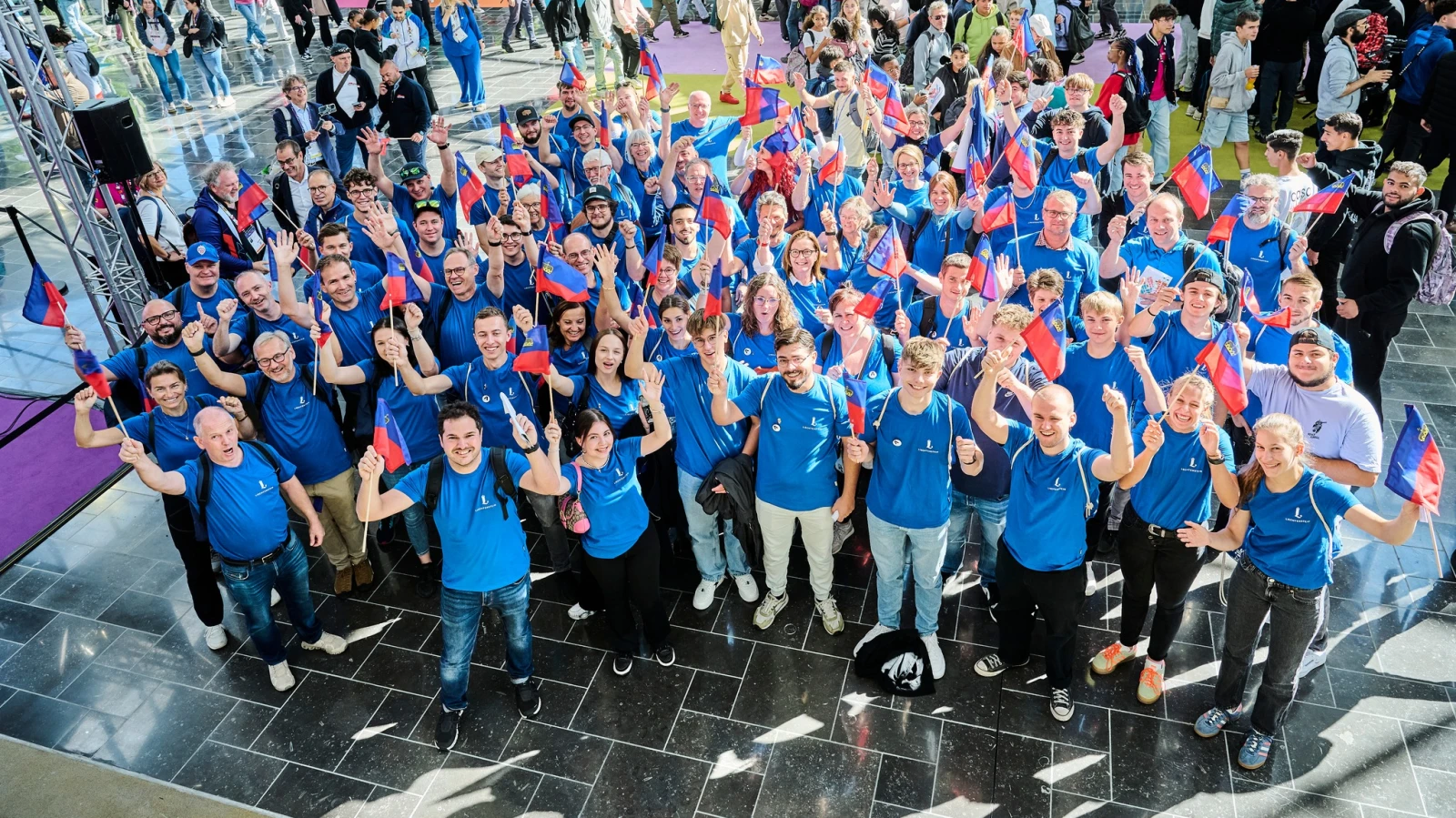Starke Unterstützung für die WorldSkills-Kandidaten, © WorldSkills Liechtenstein Starke Unterstützung für die WorldSkills-Kandidaten, © WorldSkills Liechtenstein