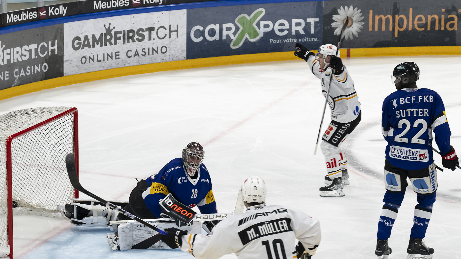 Lugano verkürzt nach Break auf 1:2, © Keystone / Anthony Anex
