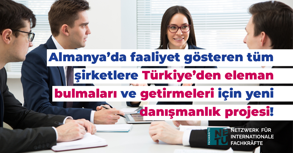 NETU Fachkräfte projesi hayata geçti