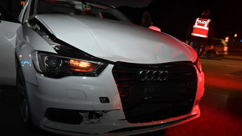 Auffahrunfall ohne Personenschaden in Vaduz, © Landespolizei Liechtenstein Auffahrunfall ohne Personenschaden in Vaduz, © Landespolizei Liechtenstein