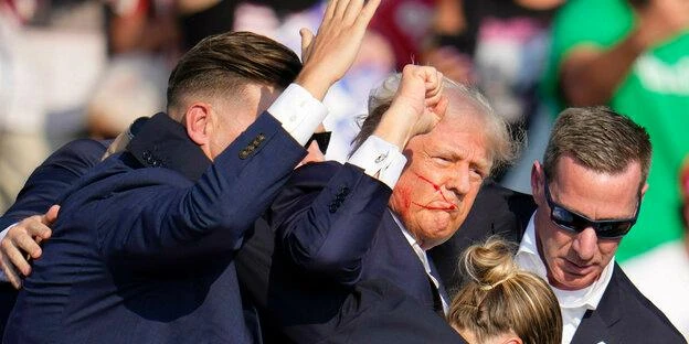 Donald Trump`a Silahlı Saldırı, © DPA Donald Trump`a Silahlı Saldırı, © DPA