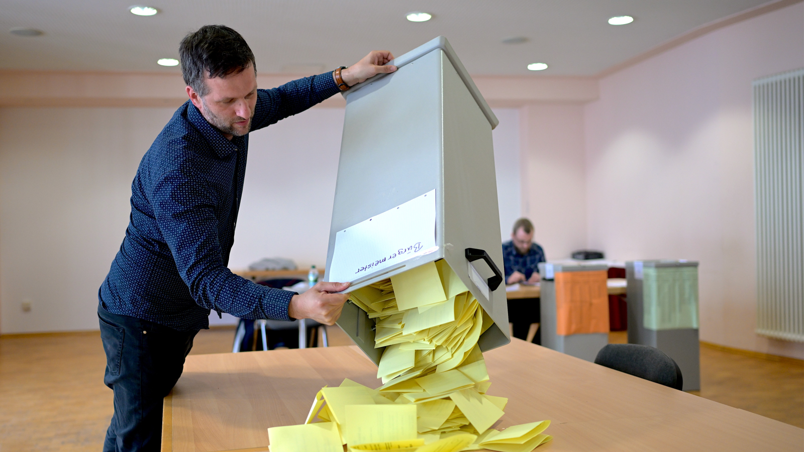 Thüringen´de AfD Beklenen Zaferi Elde Edemedi!, © dpa