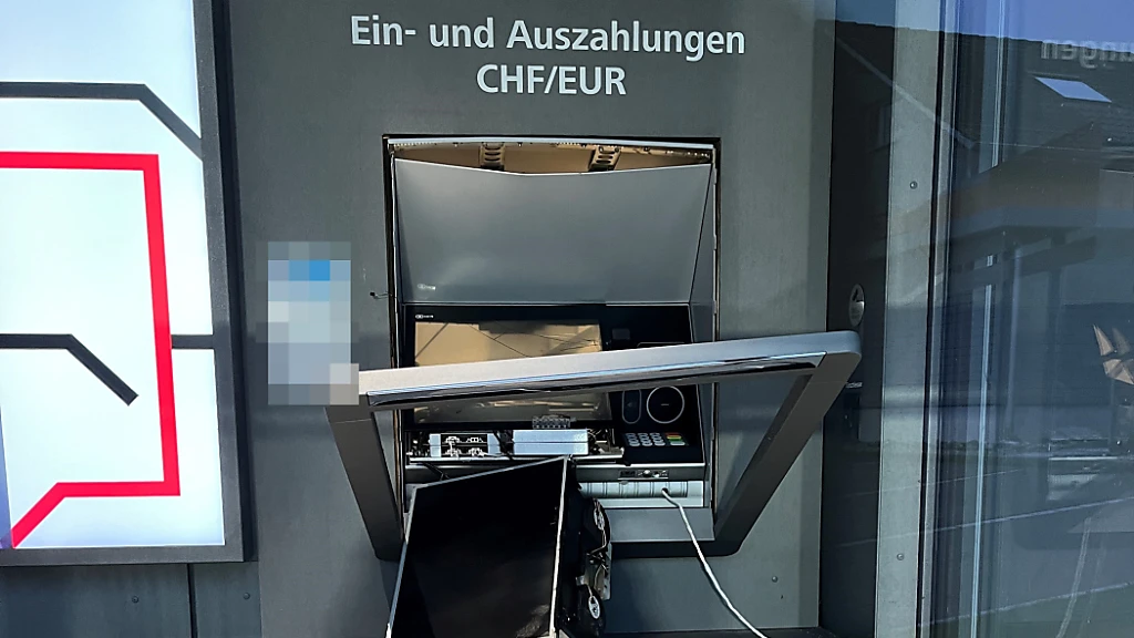 Bancomat-Sprengung in Tobel im Thurgau, © Kantonspolizei Thurgau Bancomat-Sprengung in Tobel im Thurgau, © Kantonspolizei Thurgau