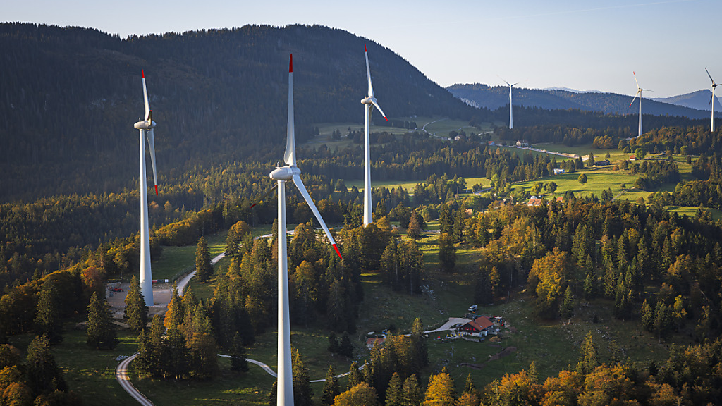 Potenzial für Windenergie in der Schweiz vorhanden, © Keystone/SDA