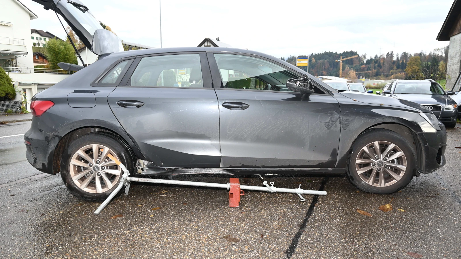 Flucht Polizeinews Eschenbach St. Gallen, © Kapo SG Flucht Polizeinews Eschenbach St. Gallen, © Kapo SG