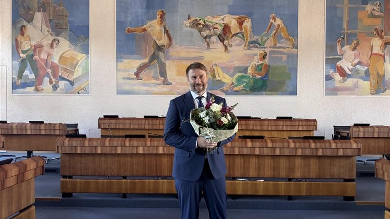 Matthias Liechti neu gewählter Regierungsrat SVP Basel-Landschaft, © Radio Basilisk