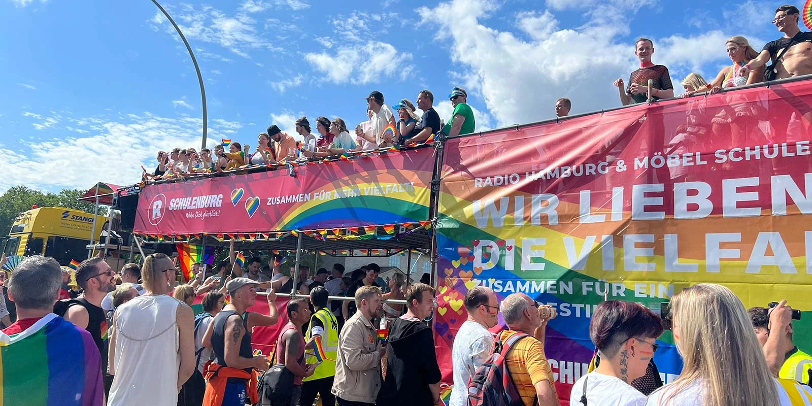 Radio Hamburg Truck CSD 2023, © Radio Hamburg Radio Hamburg Truck CSD 2023, © Radio Hamburg