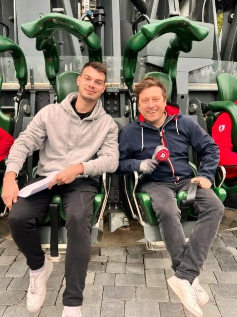 Hansa-Park Andre Kuhnert und Niklas Uther Hansa-Park Andre Kuhnert und Niklas Uther