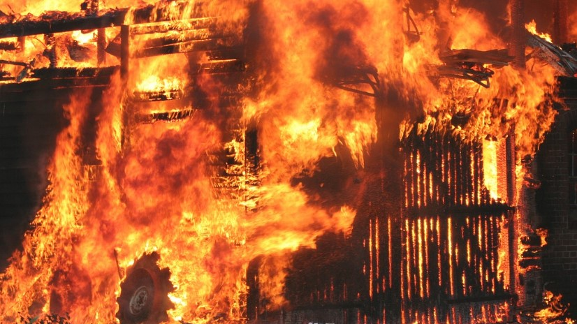 Maiensäss in Sevelen niedergebrannt, © Symbolbild Pixabay