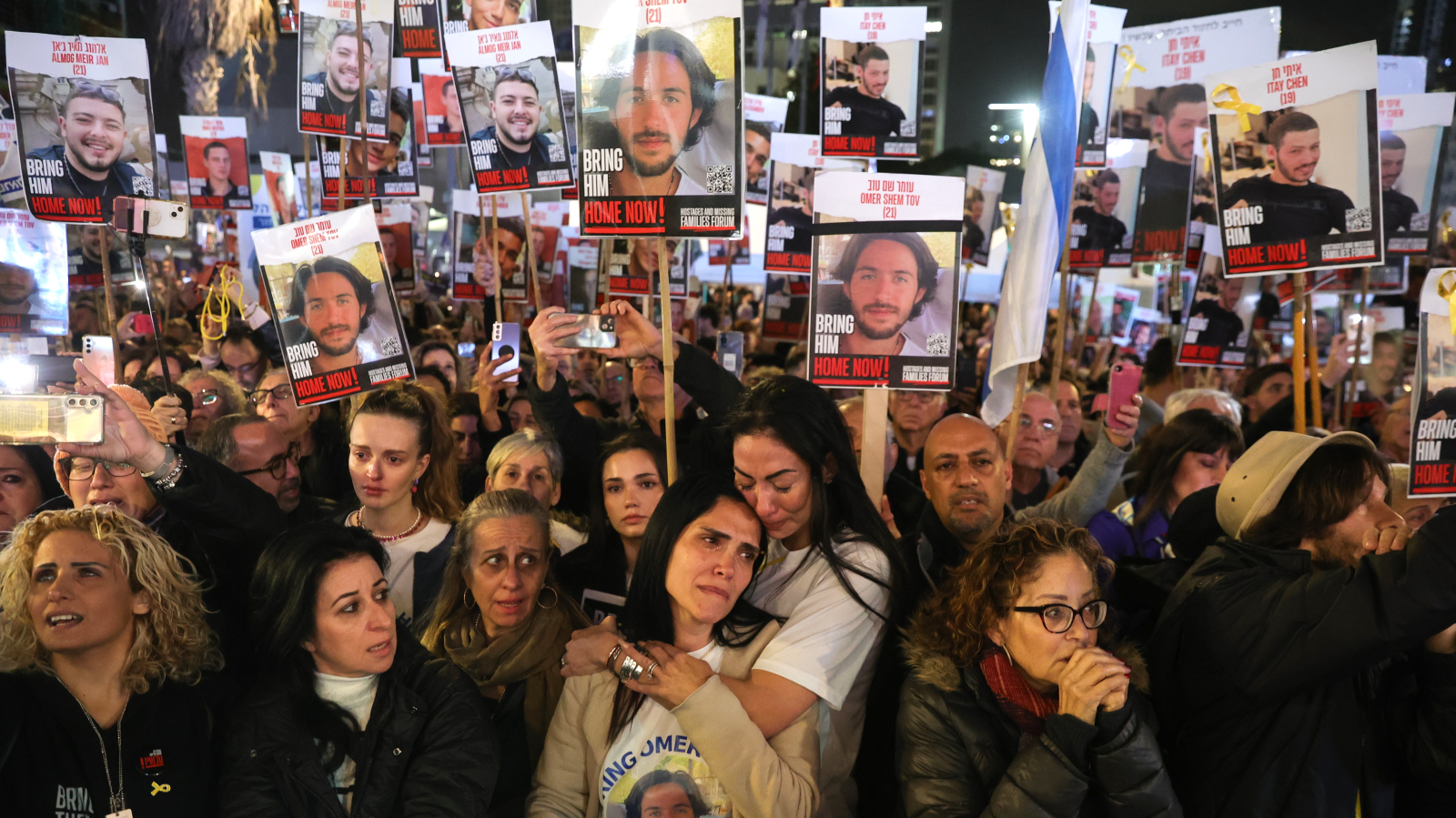 Massenkundgebung in Israel fordert Freilassung der Geiseln, © Keystone/SDA