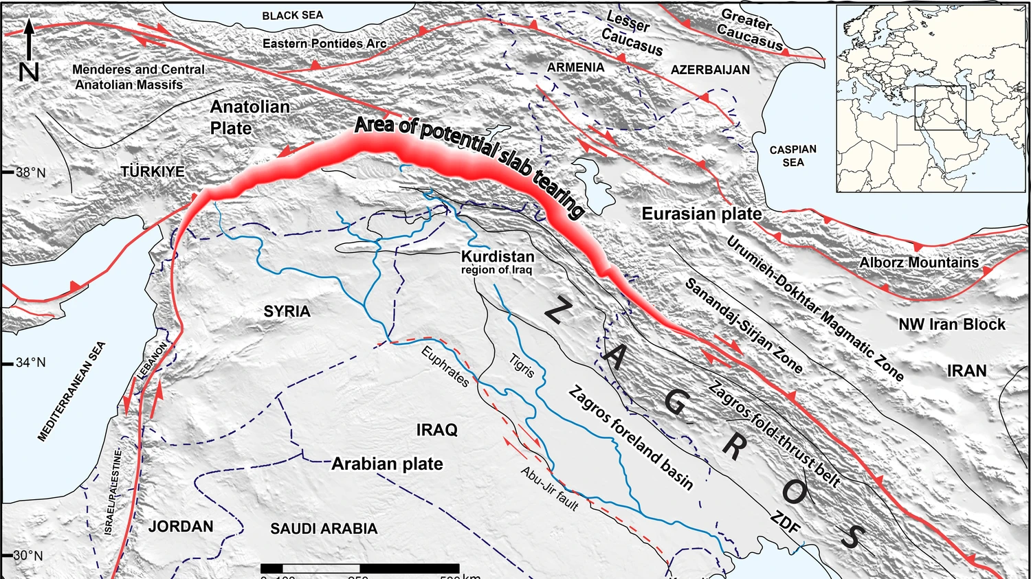 Uluslararası bir araştırma ekibi, Türkiye’nin altında devasa bir çatlak keşfetti. , © uni-goettingen Uluslararası bir araştırma ekibi, Türkiye’nin altında devasa bir çatlak keşfetti. , © uni-goettingen