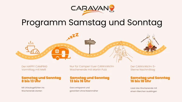 CARAVAN.fm Programm Samstag und Sonntag CARAVAN.fm Programm Samstag und Sonntag