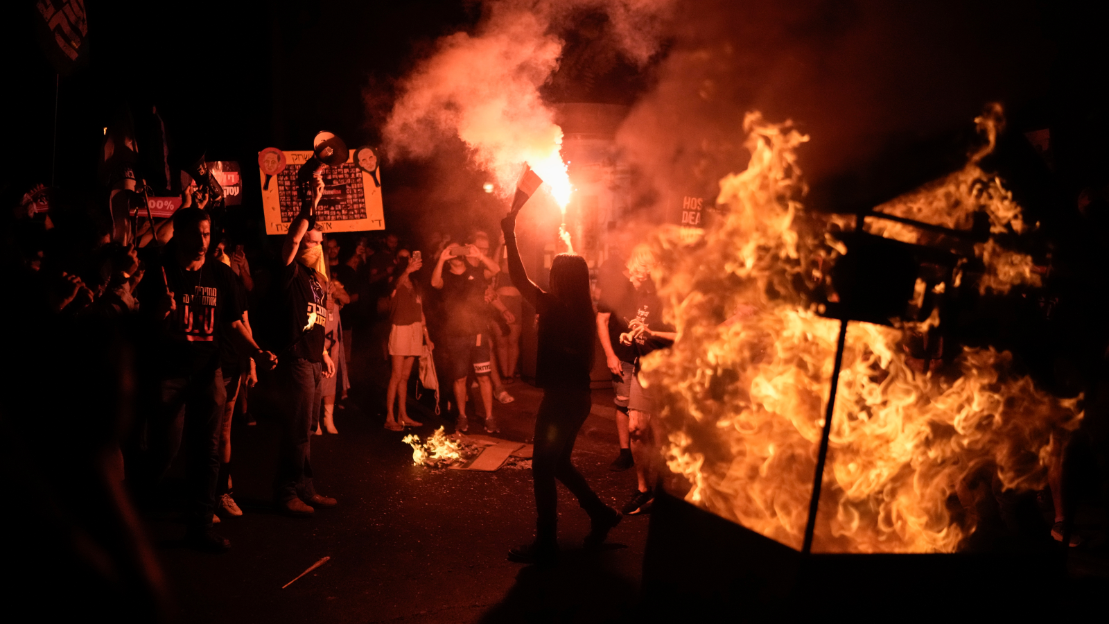 Zehntausende Israelis protestieren gegen Regierung, © Keystone-SDA