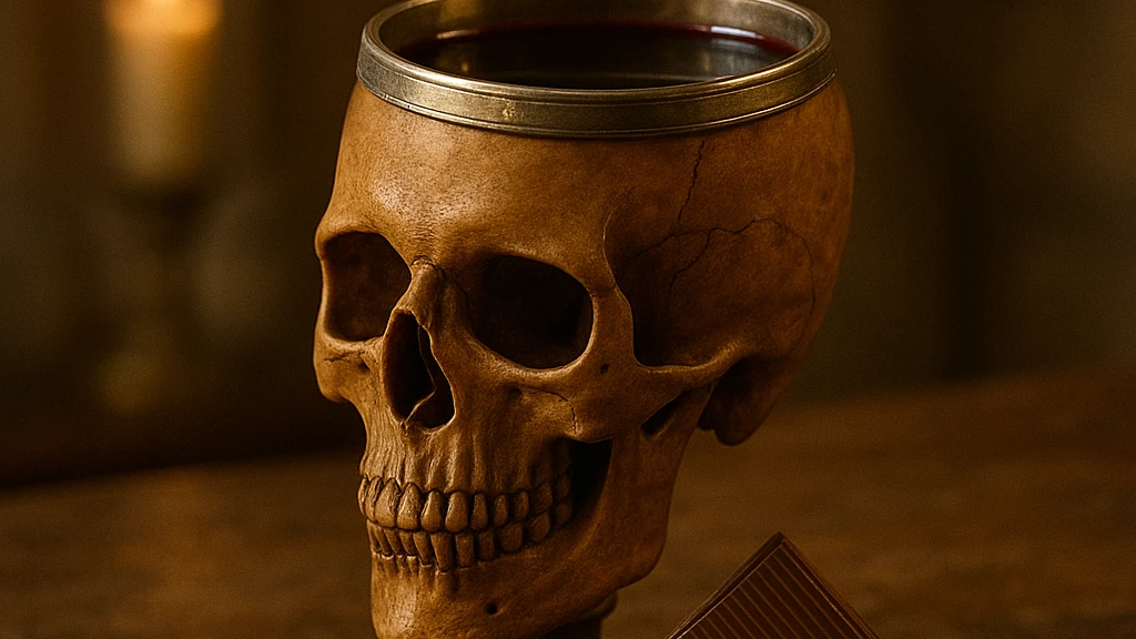 Oxford Üniversitesi’nde Korkunç Ritüel: Akademisyenler İnsan Kafatasından Şarap İçmiş, © Görsel yapay zeka ile üretilmiştir Oxford Üniversitesi’nde Korkunç Ritüel: Akademisyenler İnsan Kafatasından Şarap İçmiş, © Görsel yapay zeka ile üretilmiştir