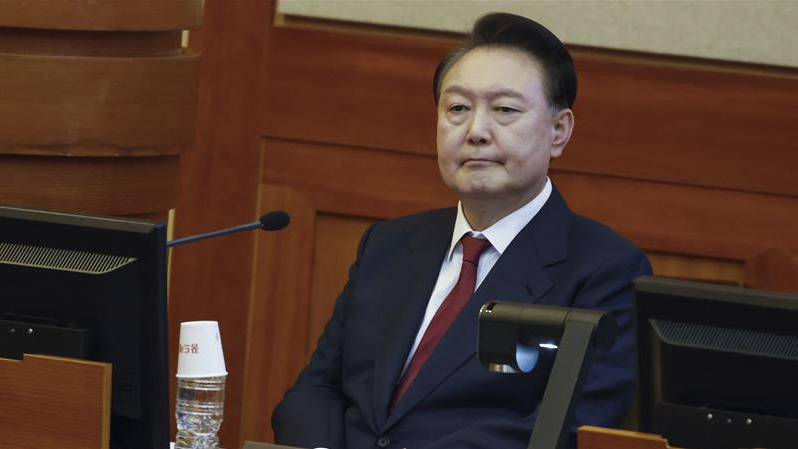 Anklage gegen Südkoreas Präsident Yoon, © Jeon Heon Kyun Pool Photo via AP