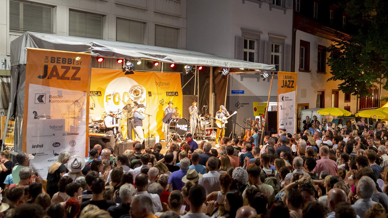 «Jazz und no vyyl meh - zmitts in dr Stadt», © embebbisyjazz.ch