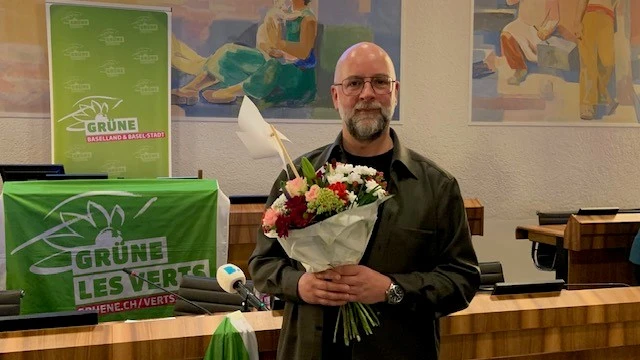 Philipp Schoch soll für Grüne den Regierungsratssitz verteidigen, © Radio Basilisk Philipp Schoch soll für Grüne den Regierungsratssitz verteidigen, © Radio Basilisk