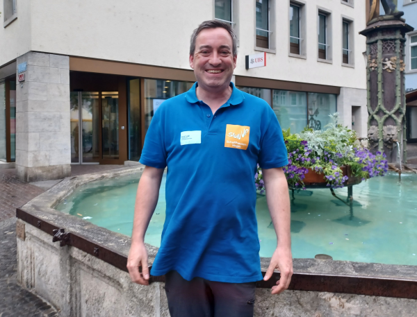 Marcel Theiler, OK Präsident SlowUp Schaffhausen Hegau, © Radio Munot