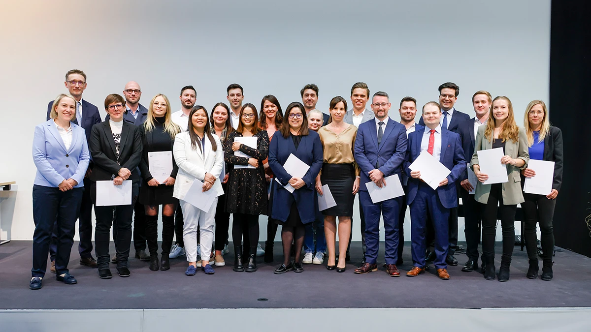 Abschlussfeier der Weiterbildungsprogramme, © Universität Liechtenstein Abschlussfeier der Weiterbildungsprogramme, © Universität Liechtenstein