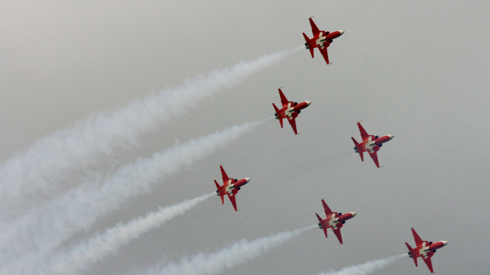 Schweizer Luftwaffe will bei Vorführungen sparen, © Keystone / Kantonspolizei Zürich / Kapo
