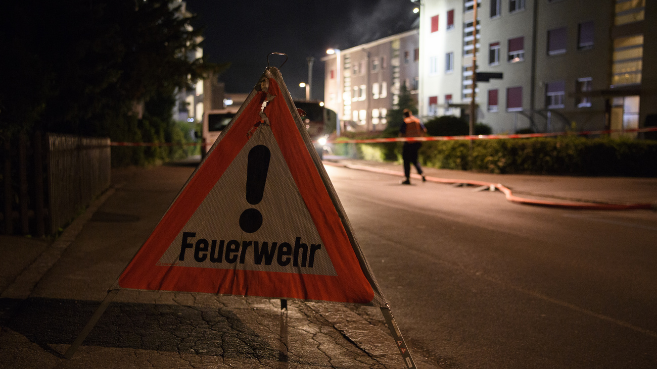 Brand in Fällanden, © Keystone-SDA