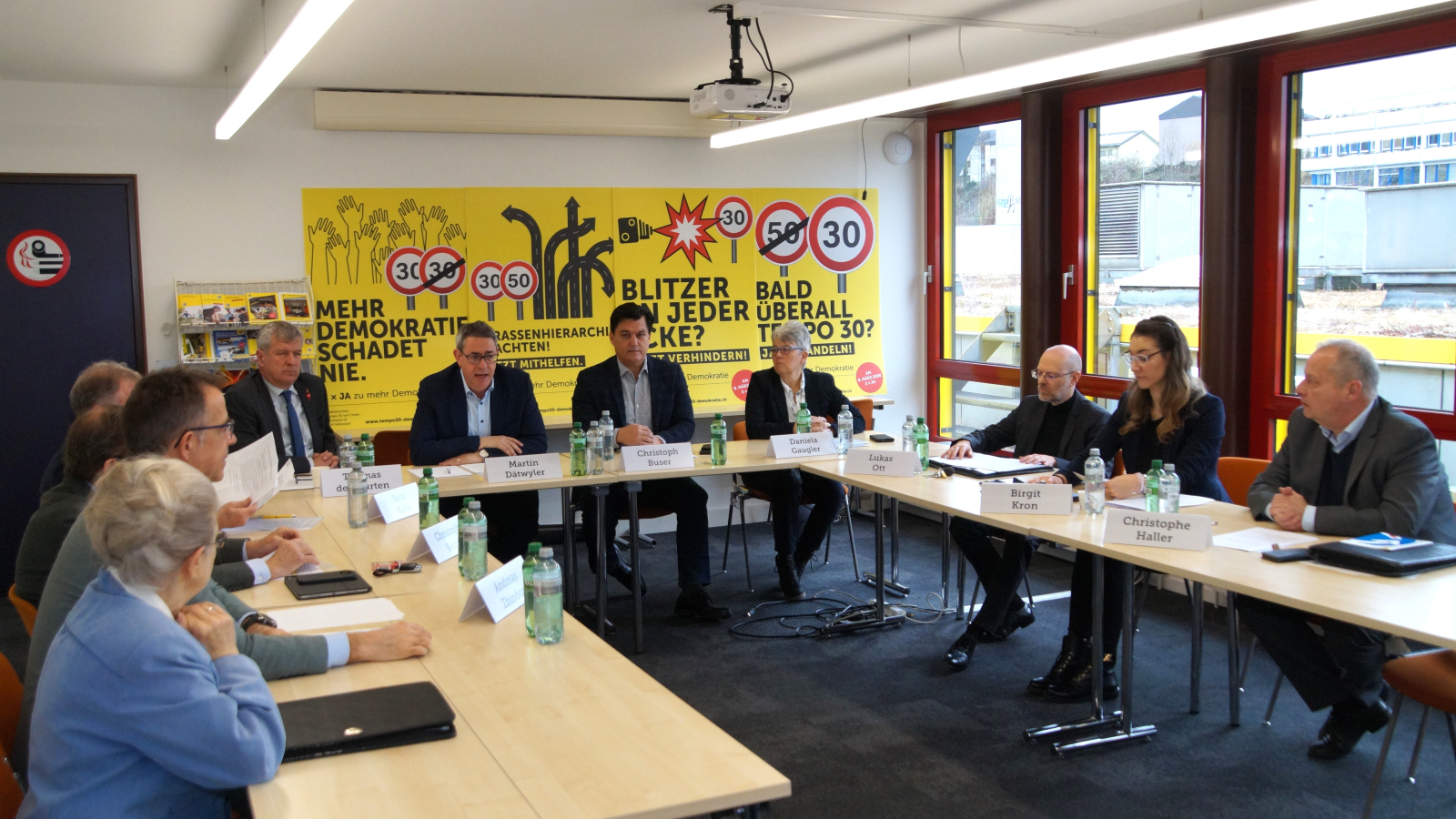 Mehr Demokratie mit der Initiative «Tempo 30 vors Volk», © Komitee Tempo 30 vors Volk