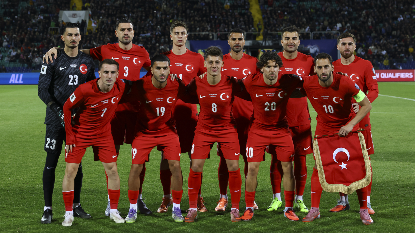 Tarihi Galibiyet: Bulgaristan : 1 – Türkiye : 6, © tff