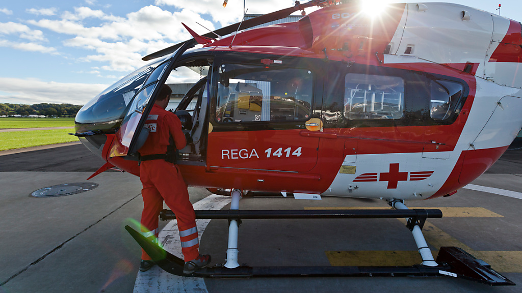 Rega mit über 220 Einsätzen am verlängerten Neujahrswochenende, © Keystone-SDA