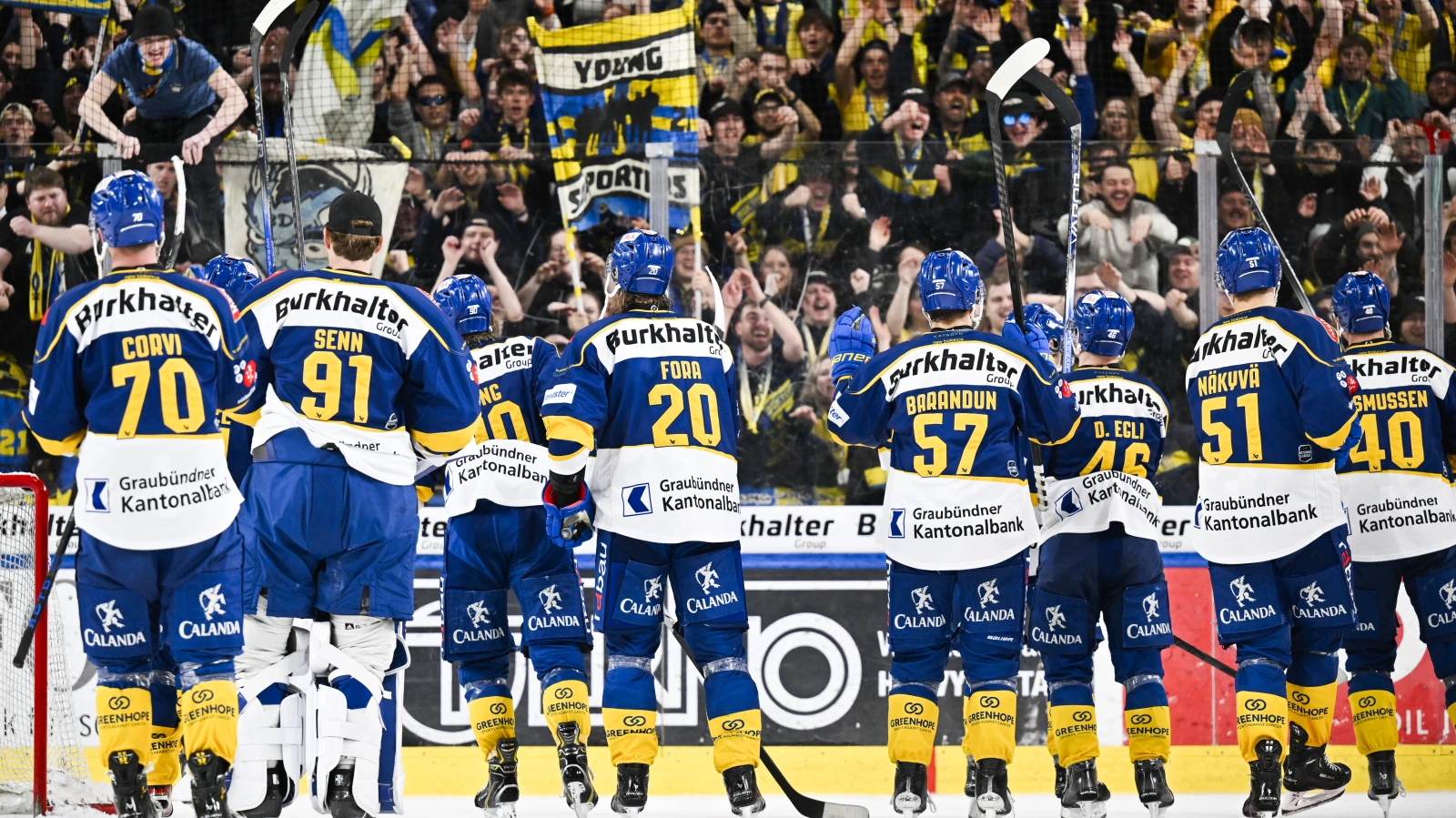 Davos und Bern direkt in den Playoffs, © Keystone-SDA Davos und Bern direkt in den Playoffs, © Keystone-SDA