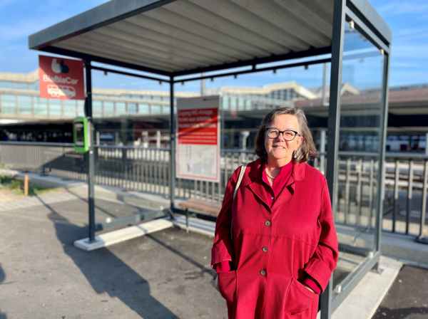 Beatrice Isler setzt sich für einen besseren Internationalen Busbahnhof ein.