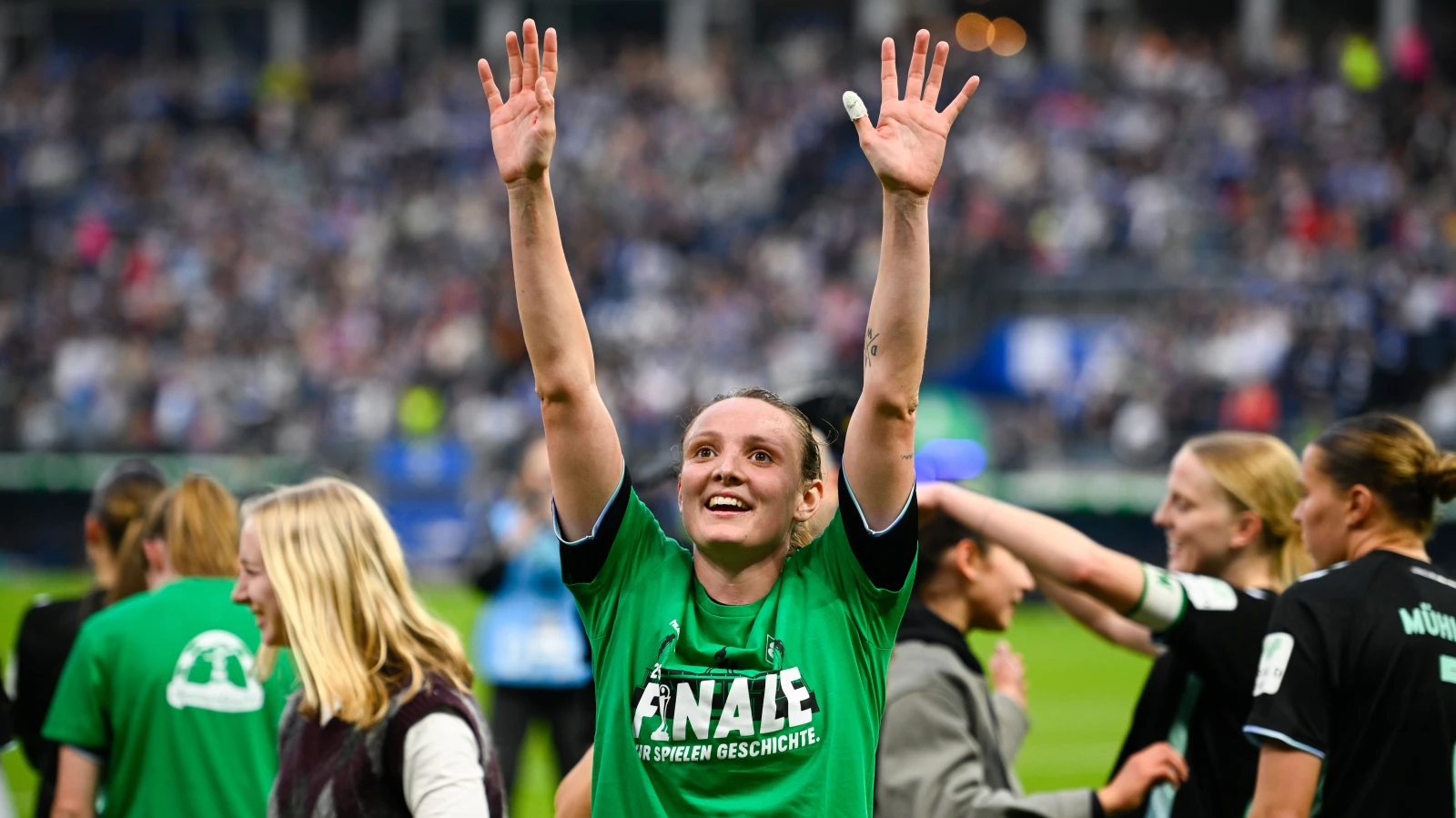 Werder Kadın Futbol Takımı DFB Kupası’nda Finale Yükseldi, © Gregor Fischer/dpa Werder Kadın Futbol Takımı DFB Kupası’nda Finale Yükseldi, © Gregor Fischer/dpa