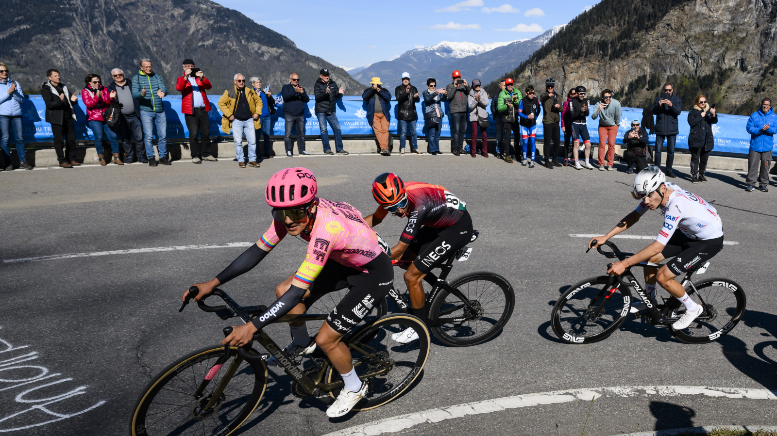 Rad: Richard Carapaz gewinnt die Königsetappe, © Keystone