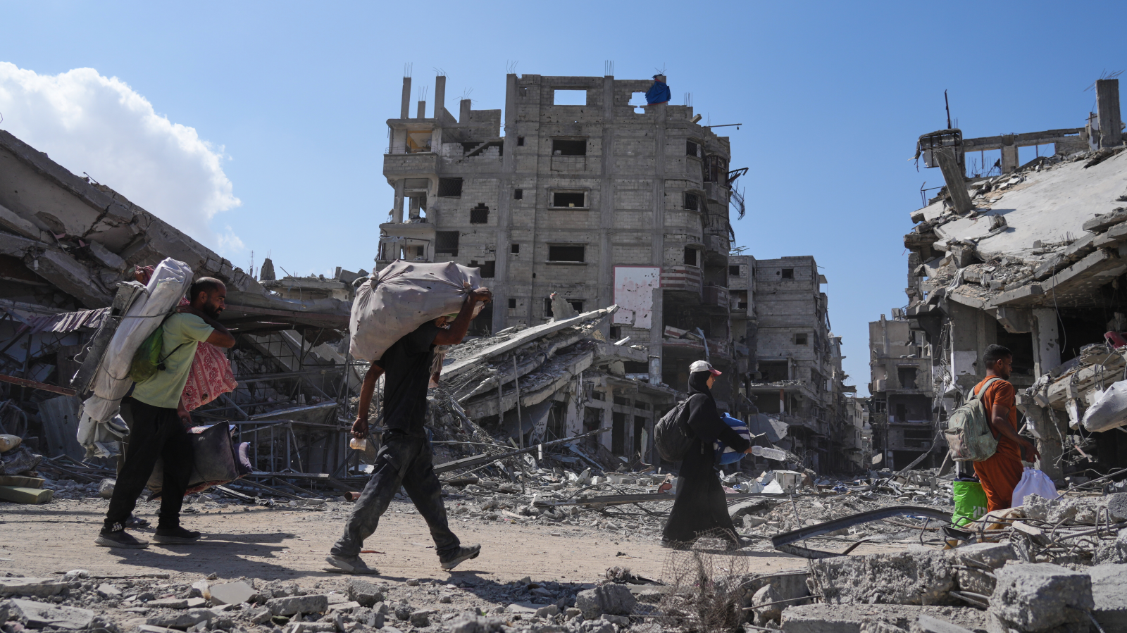 Almanya, Gazze’nin yeniden inşasına yüz milyonlarca Euro ayırıyor, © Jehad Alshrafi/AP/dpa