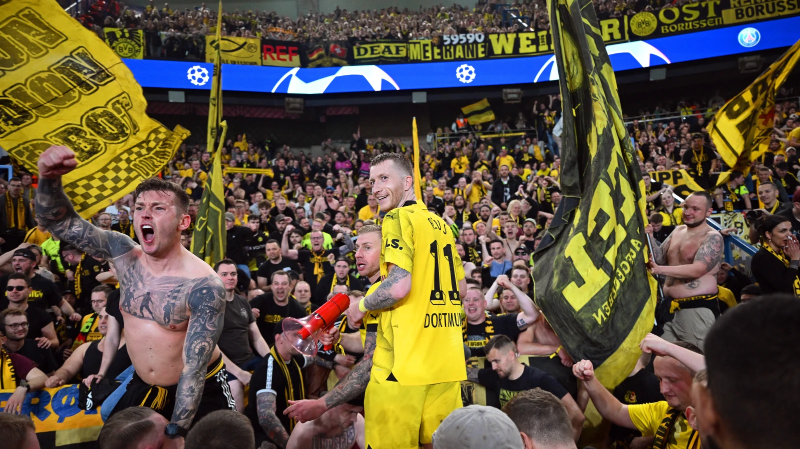 Şampiyonlar Liginde Borussia Dortmund Finale Yükseldi! , © dpa Şampiyonlar Liginde Borussia Dortmund Finale Yükseldi! , © dpa