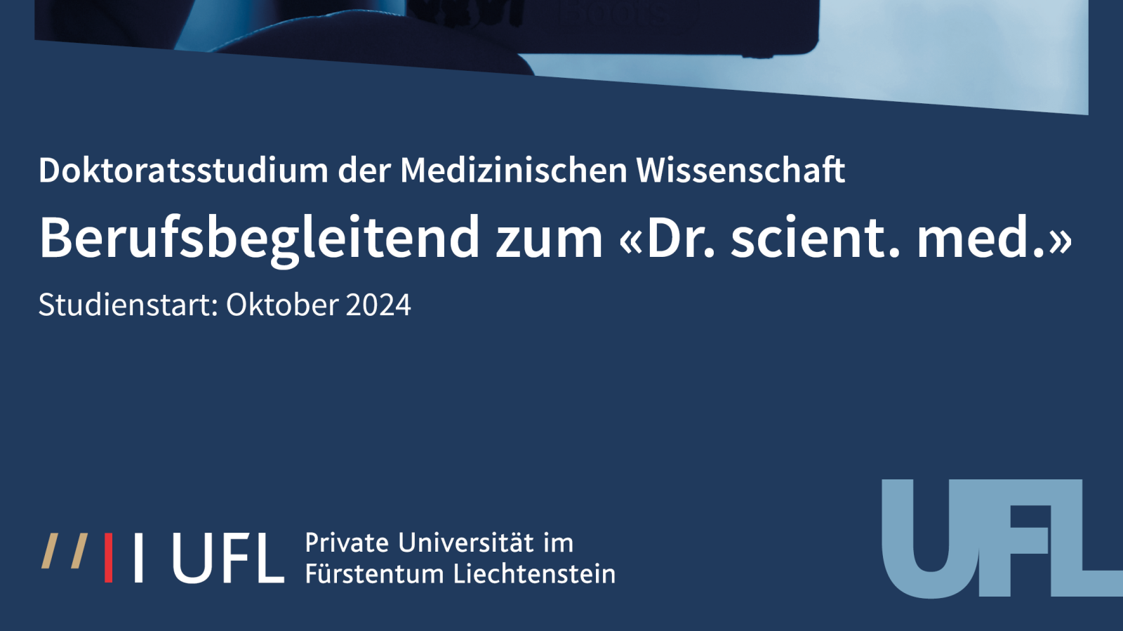 Informationsveranstaltung «Dr. scient. med.», © UFL.li