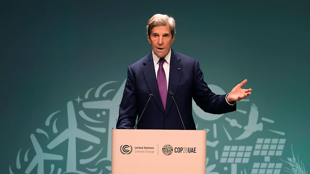 John Kerry will als US-Klimabeauftragter aufhören, © Kamran Jebreili/AP/dpa John Kerry will als US-Klimabeauftragter aufhören, © Kamran Jebreili/AP/dpa
