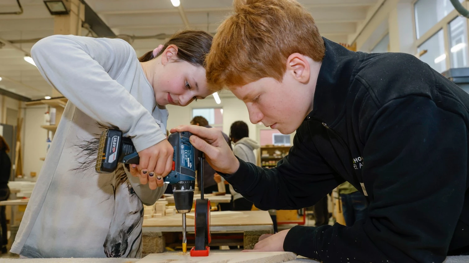Tausende Mädchen und Knaben am diesjährigen Zukunftstag, © IKR Tausende Mädchen und Knaben am diesjährigen Zukunftstag, © IKR