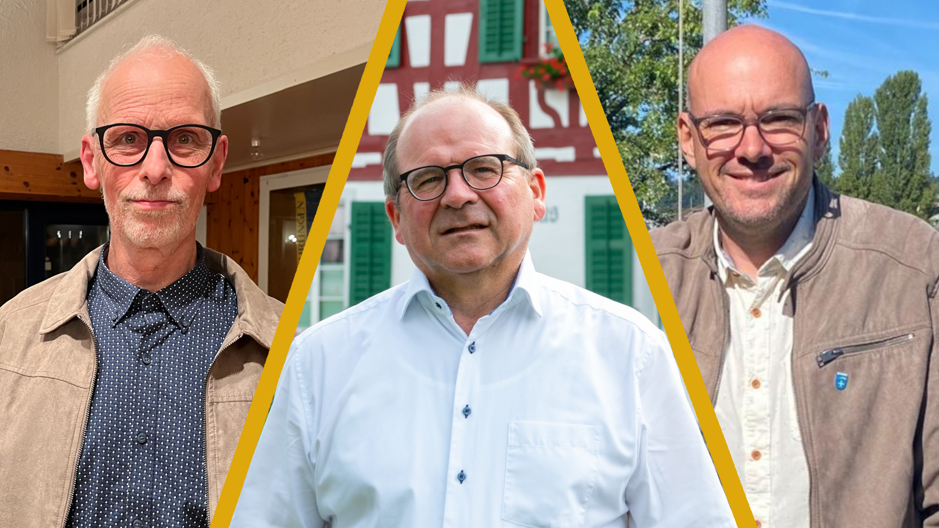 © v.l.n.r: Gilbert Bernath, Kurt Altenburger, Holger Gurtner 