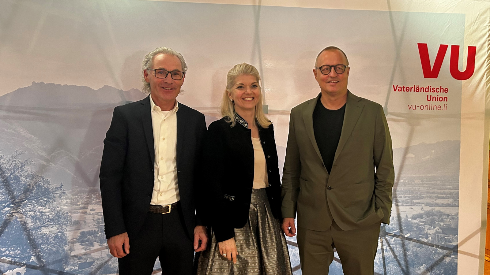 VU Vaduz nominiert prominentes Dreierticket, © ZVG VU