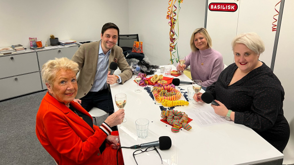 Richtig gute Gastgeberinnen in unserem Fasnachts-Podcast, © Radio Basilisk