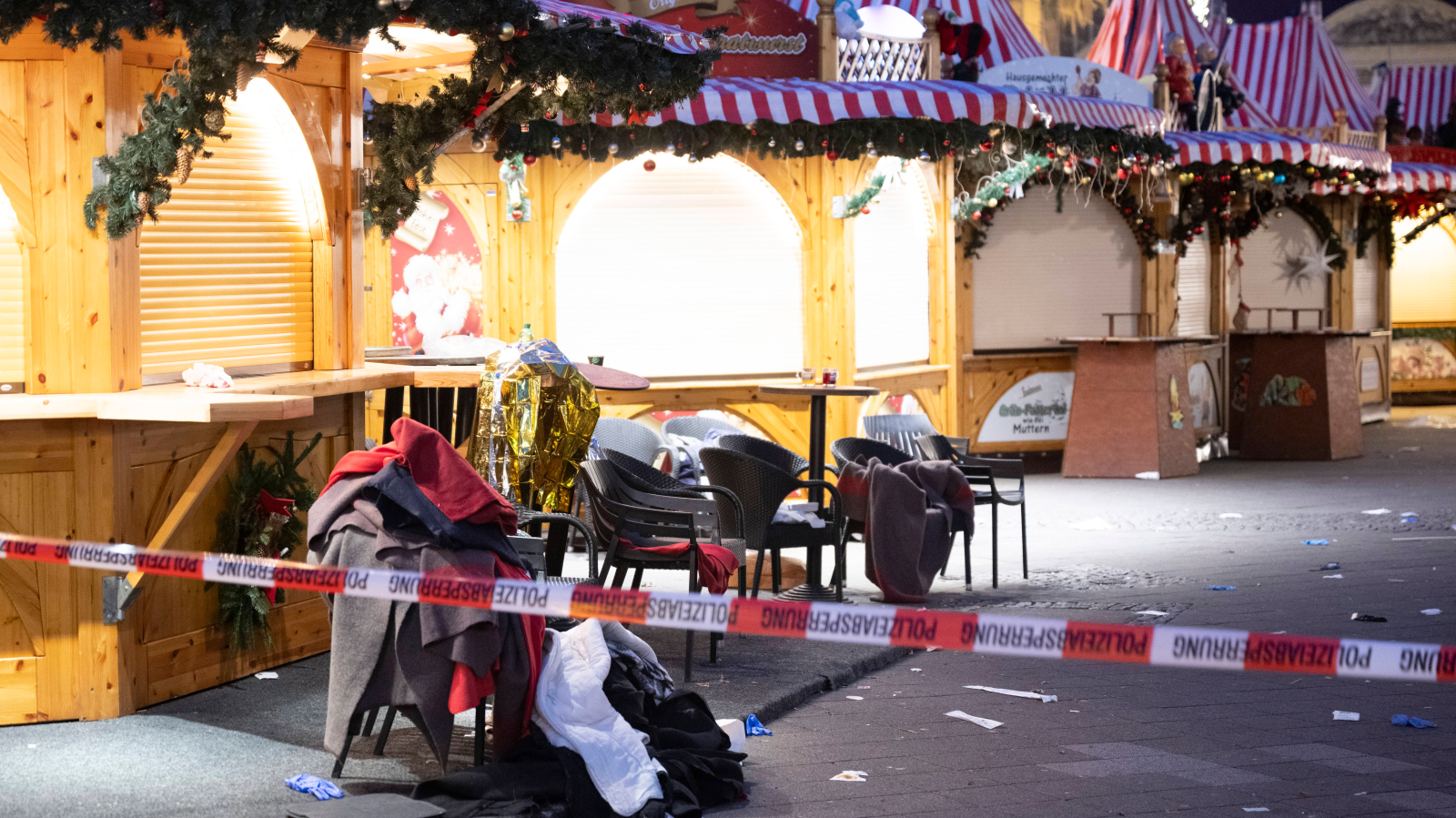 Tote und Verletzte bei Weihnachtsmarkt-Attacke in Magdeburg, © KEYSTONE/DPA/Sebastian Kahnert